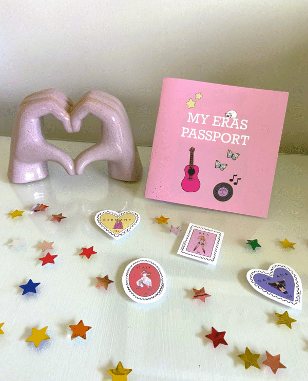 My Eras Passport - A Swiftie Sticker & Memory Book for Every Era!