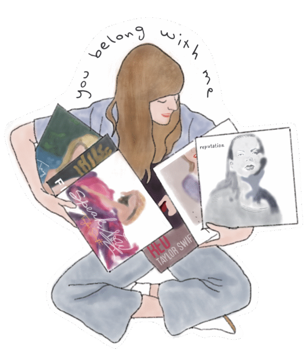 Swiftie Independence Day Sticker